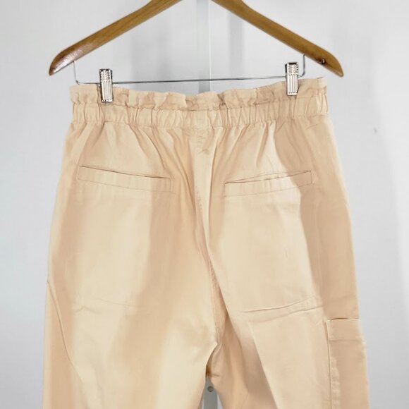 ANTHROPOLOGIE paperbag crop pants Sz M petite  NEW - Picture 6 of 8